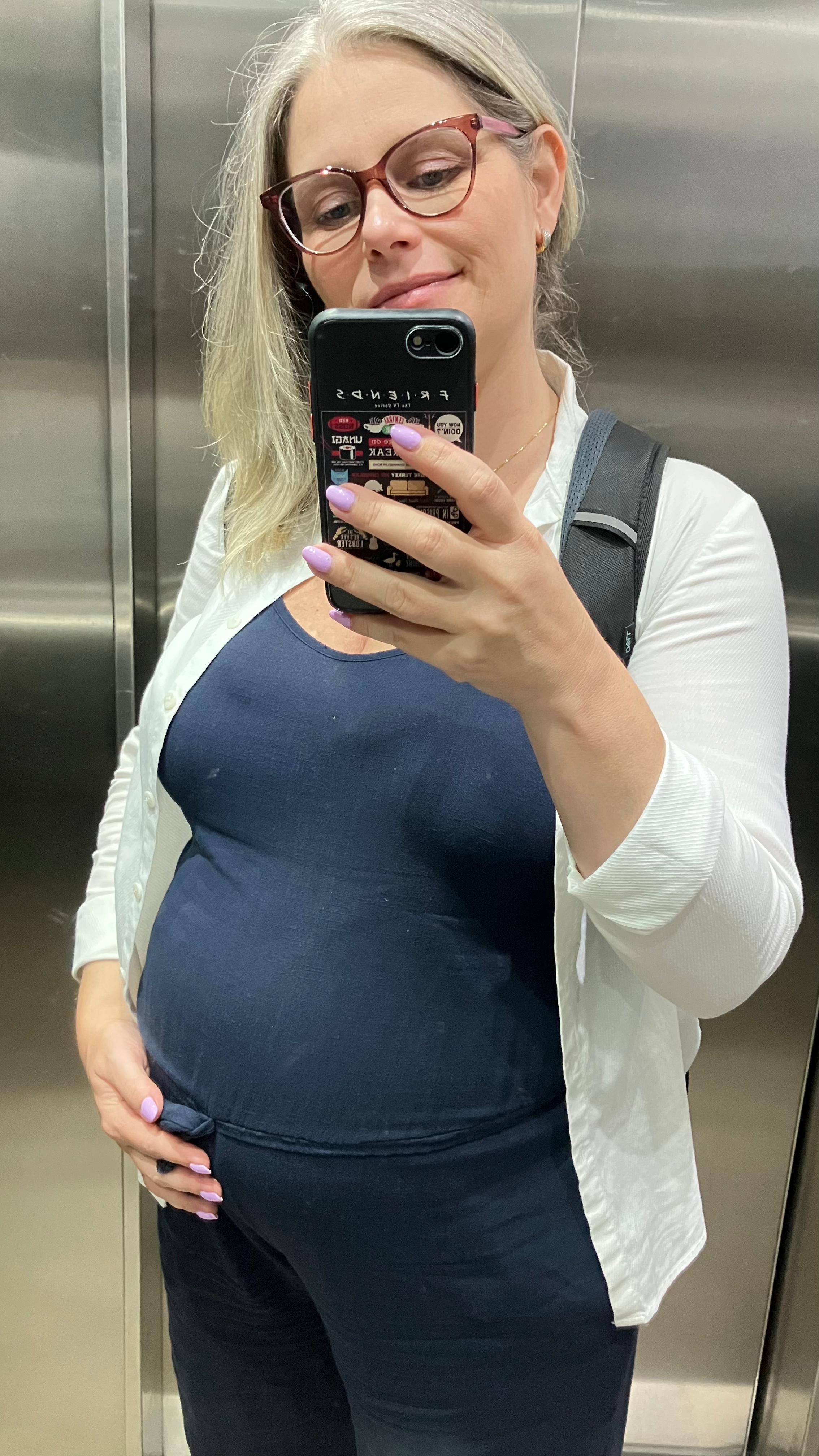 Kamila, 46 years old and 6 months pregnant